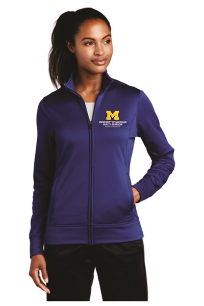 Ladies Sport-Wick Fleece Full-Zip Jacket